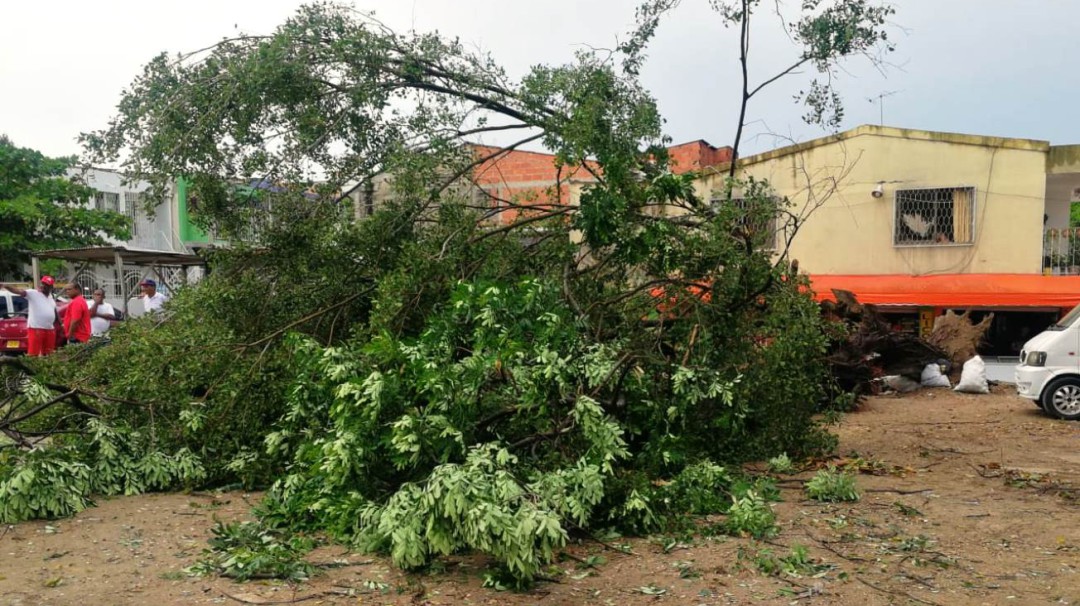 Cartagena quedo sin agua, sin energía y sin internet por fuerte aguacero