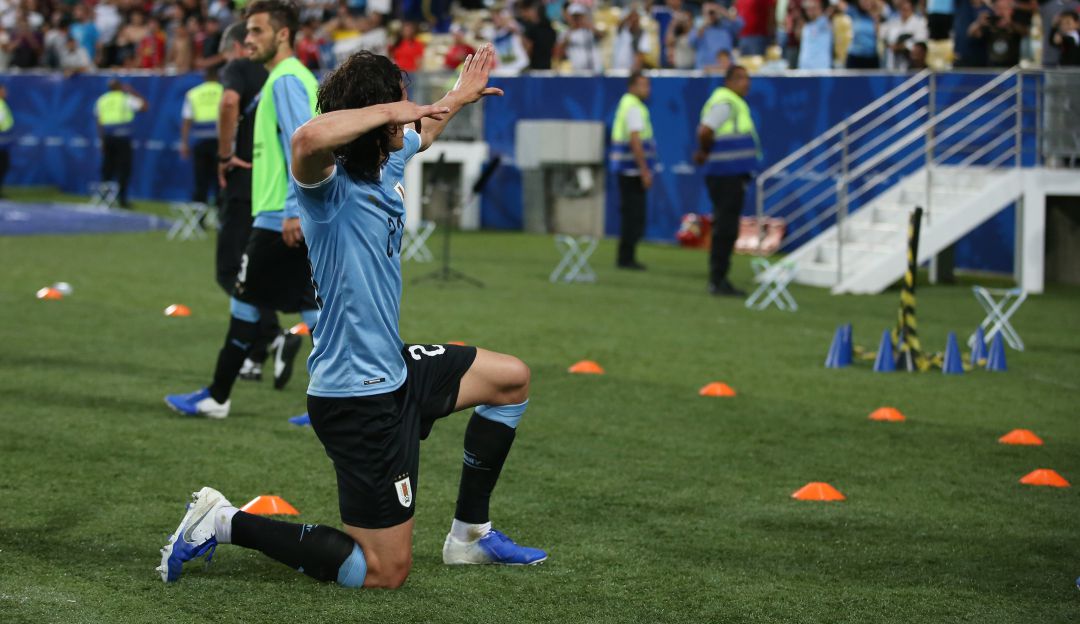 Uruguay Chile Copa América: El golazo de Édinson Cavani en la voz de J.J. Trujillo