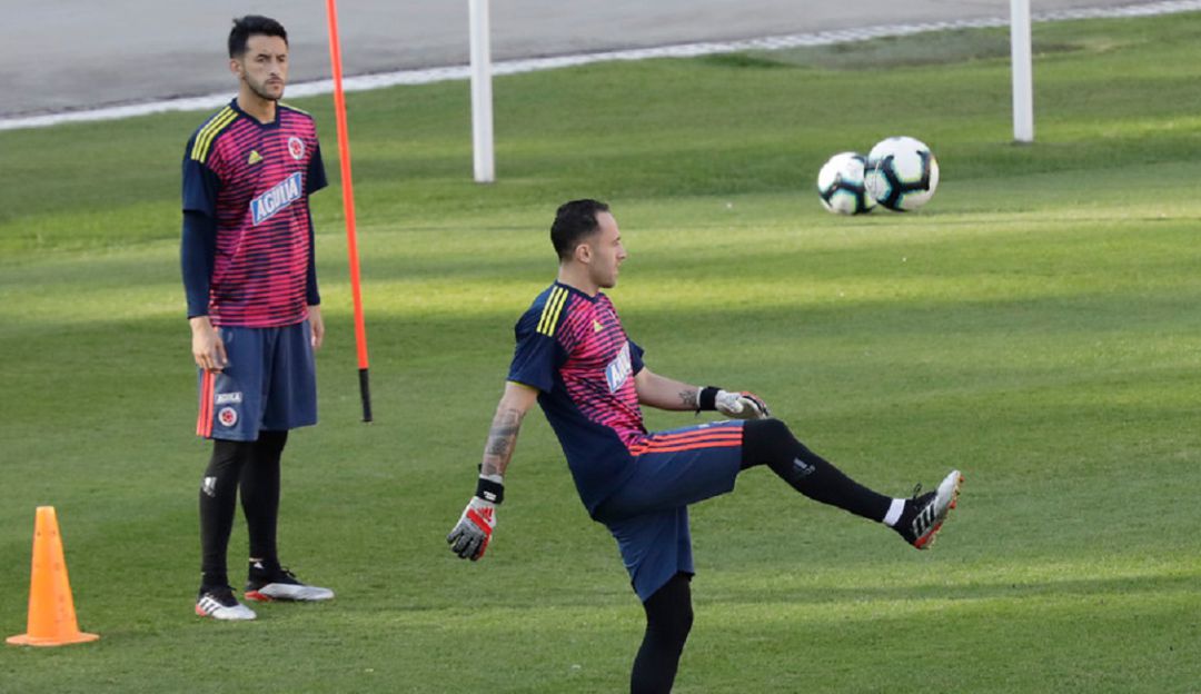 Copa América Selección Colombia: Colombia entrenó con Ospina en el Pacaembú