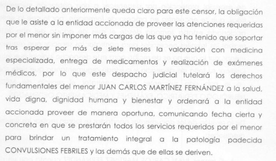 Inconsistencias médicas policía: El “regaño” de juez a la Policía por demorar tratamientos médicos Inconsistencias médicas policía: El “regaño” de juez a la Policía por demorar tratamientos médicos