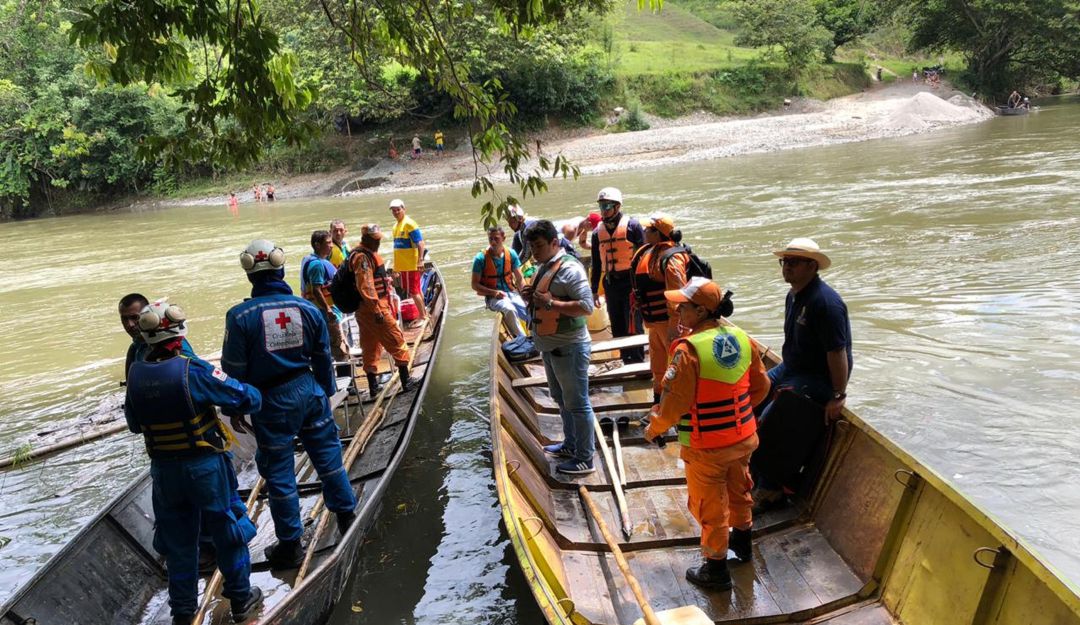 Más de 30 rescatistas trabajaron desde el domingo en la búsqueda de estos dos hombres