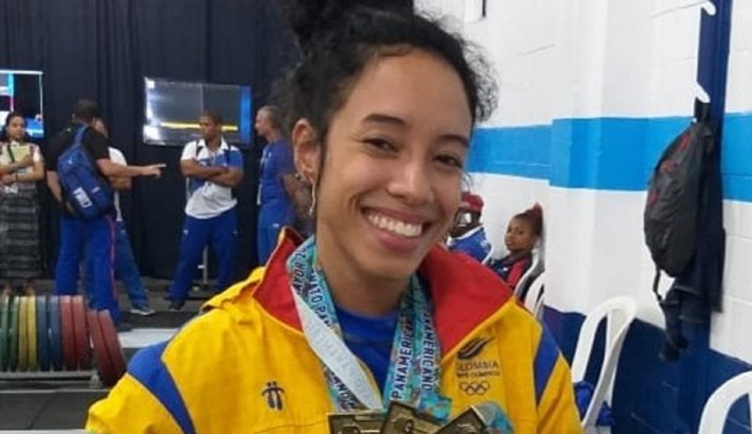 Manuela Berrío levantamiento de pesas récord Panamericano: Manuela Berrío, triple récord en panamericano de levantamiento de pesas