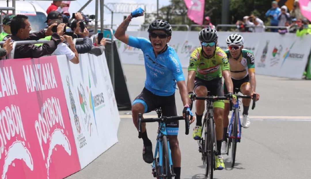 Ciclismo Colombia: Héiner Parra gana etapa reina de la Vuelta a Colombia y es el nuevo líder
