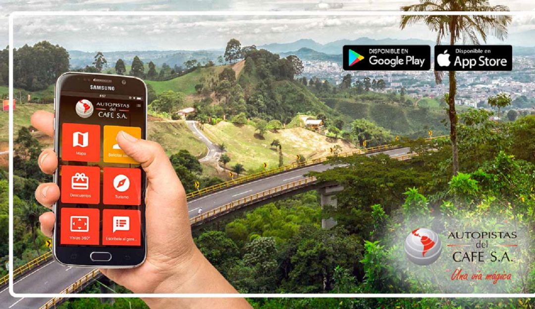 Apps vías del Eje Cafetero
