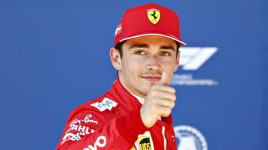 Charles Leclerc ganó la pole position en el GP de Austria