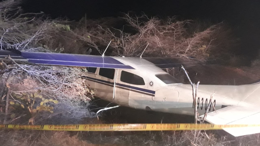 Investigan si aeronave interceptada en La Guajira iba por droga a Venezuela