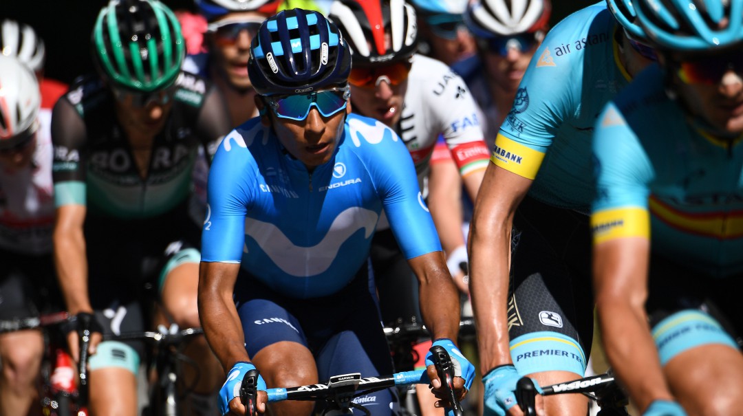Nairo Quintana, Landa y Valverde encabezan el Movistar para el Tour