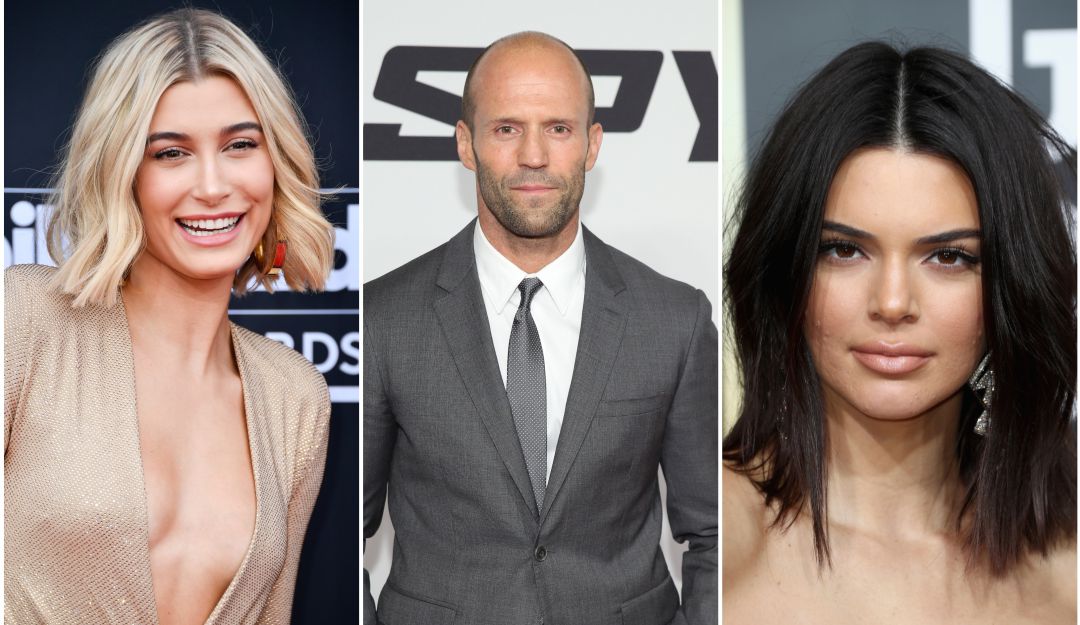 Hailey Bieber, Jason Statham y Kendall Jenner
