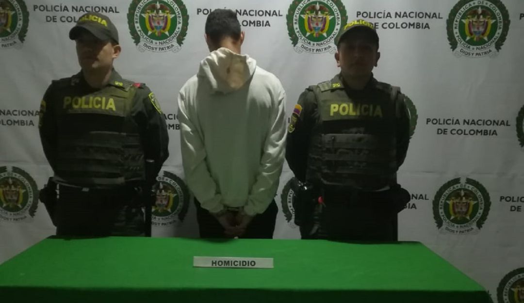 Captura por homicidio en Manizales