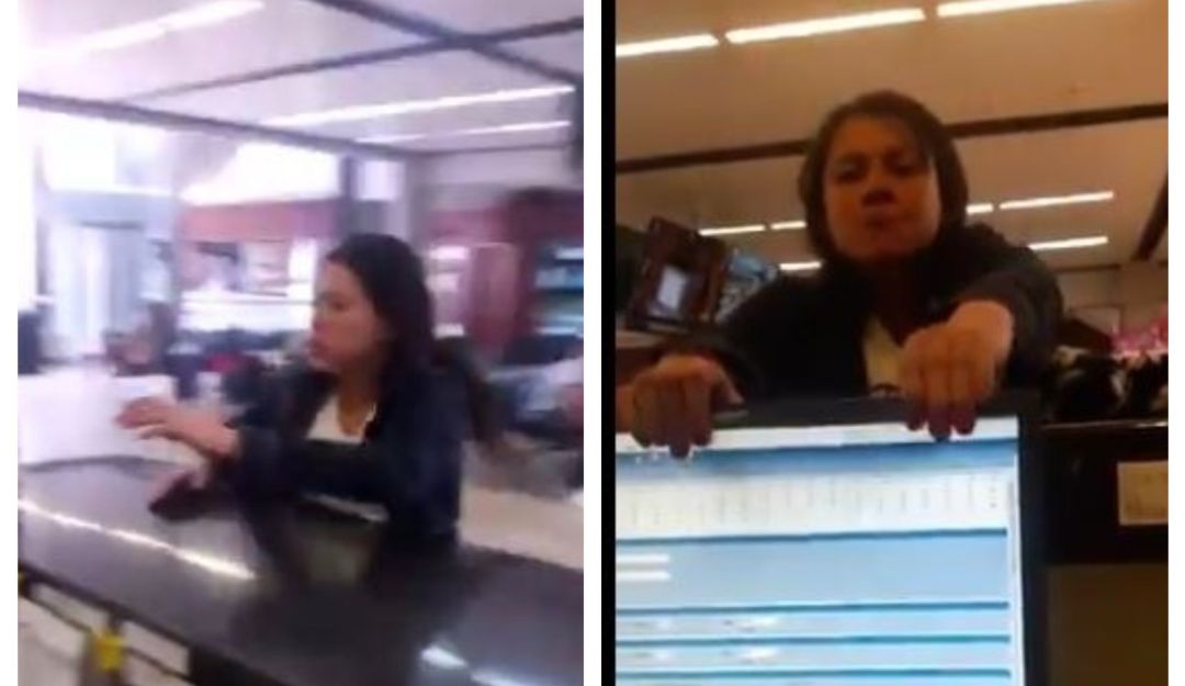 Video viral aeropuerto de Rionegro.: Mujer pierde un vuelo y destruye oficina de una aerolínea