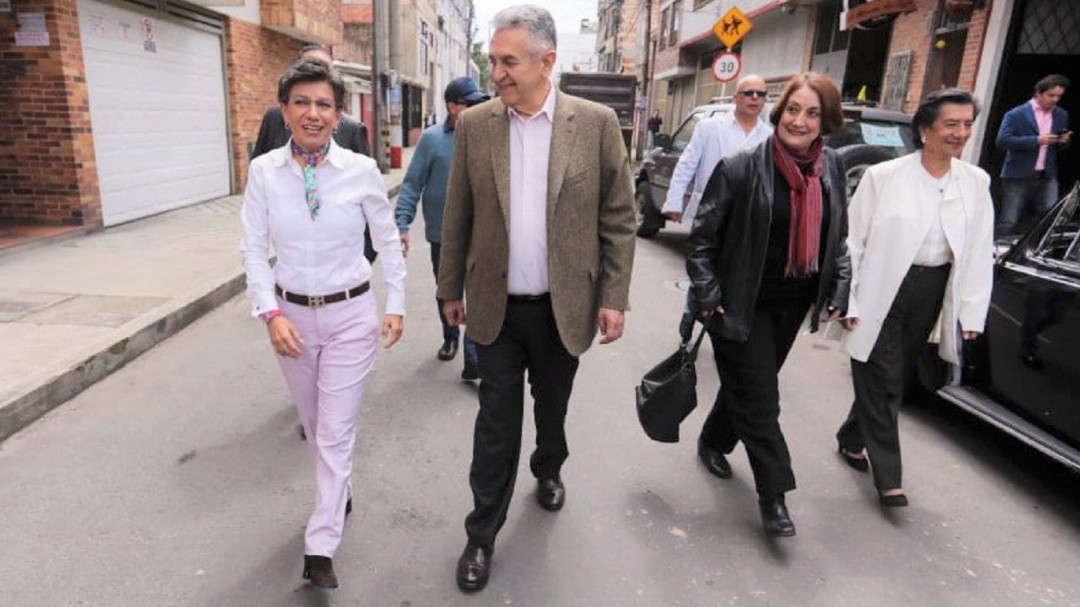 Lucho Garzón adhiere a la campaña de Claudia López por Alcaldía de Bogotá