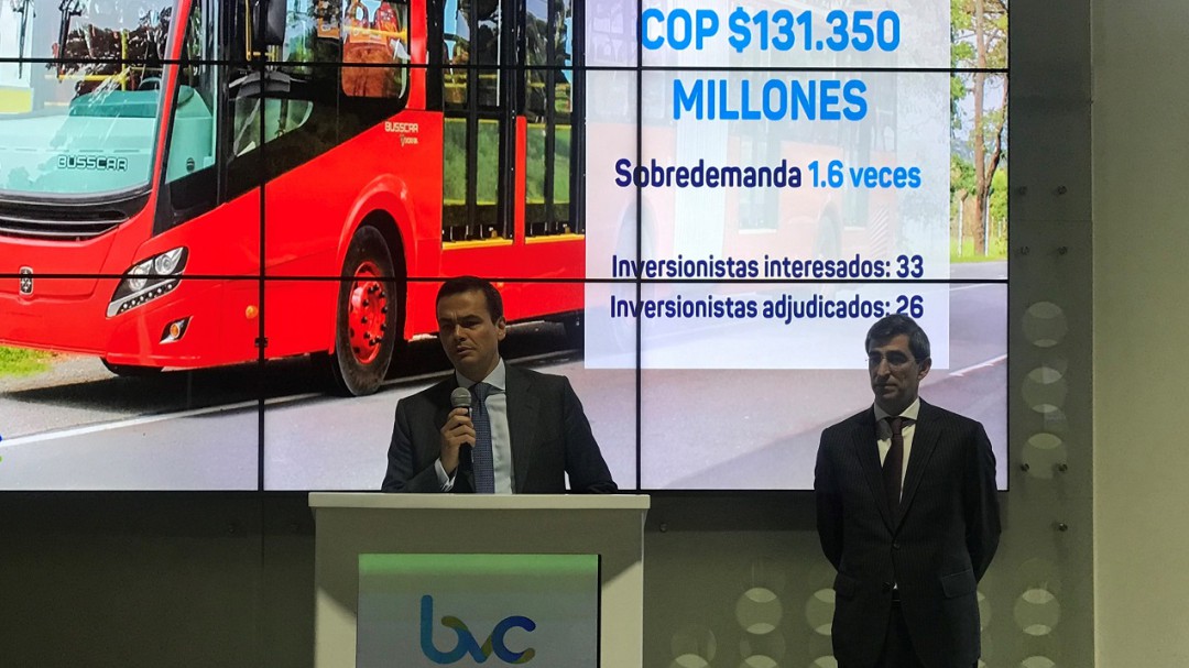 Operador de Transmilenio entró a Bolsa de valores