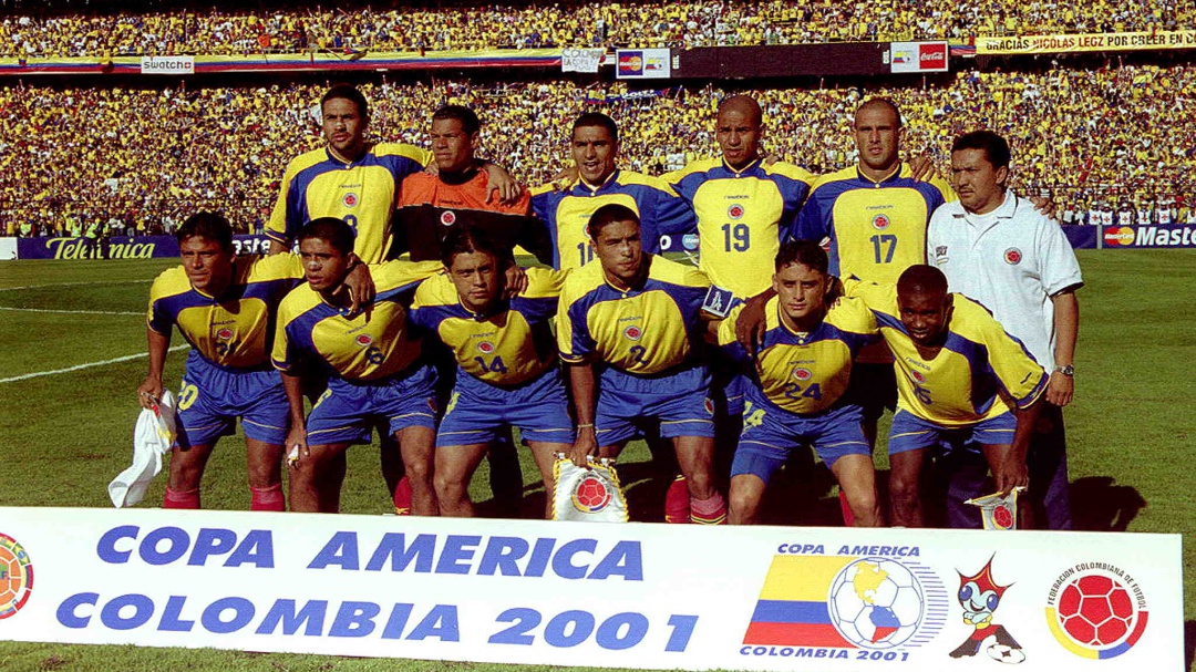 La Selección Colombia campeona de la Copa América 2001