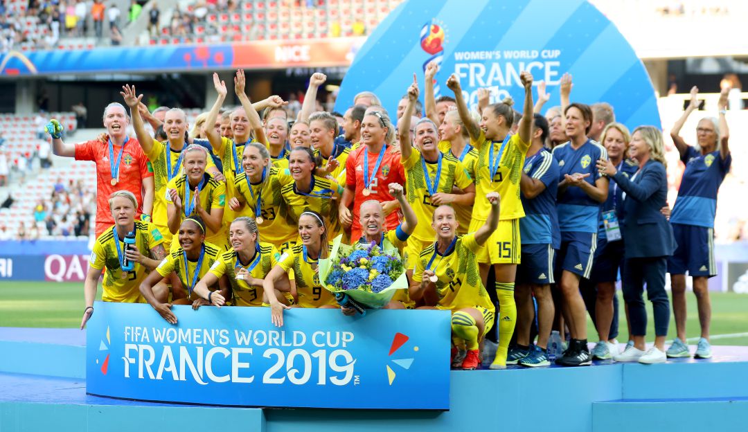 Copa mundo femenina: Suecia vence a Inglaterra y ocupa la tercera casilla del Mundial Femenino