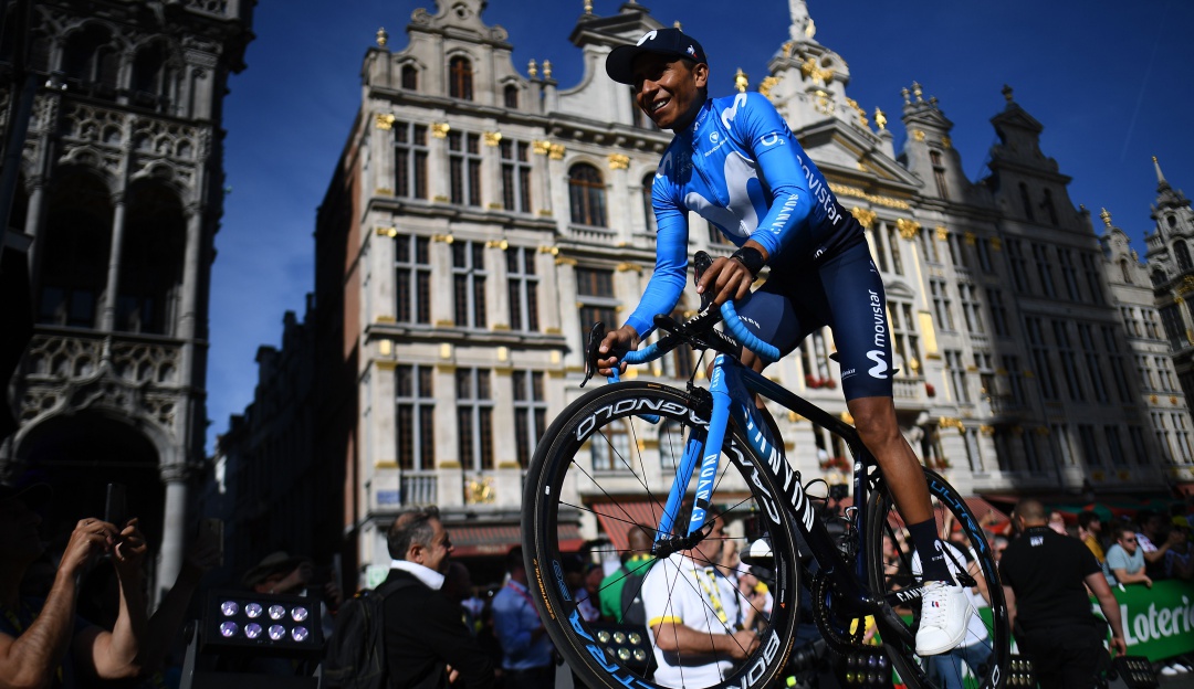 Nairo Quintana etapa 3 Tour de Francia: Nairo Quintana: "La idea era salvar estos días tan nerviosos y peligrosos"