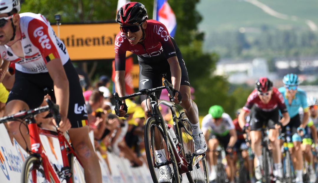 tour de francia egan bernal alaphilippe: Bernal: "Imposible seguir a Alaphilippe, ha estado impresionante"