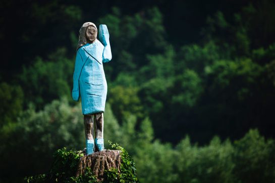 Estatua de Melania Trump Estatua de Melania Trump