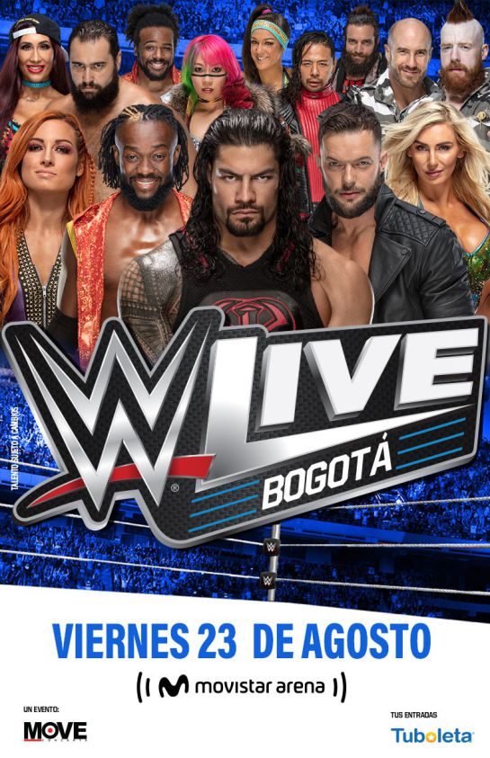 WWE Live: Los luchadores que estarán en Bogotá para la WWE Live WWE Live: Los luchadores que estarán en Bogotá para la WWE Live