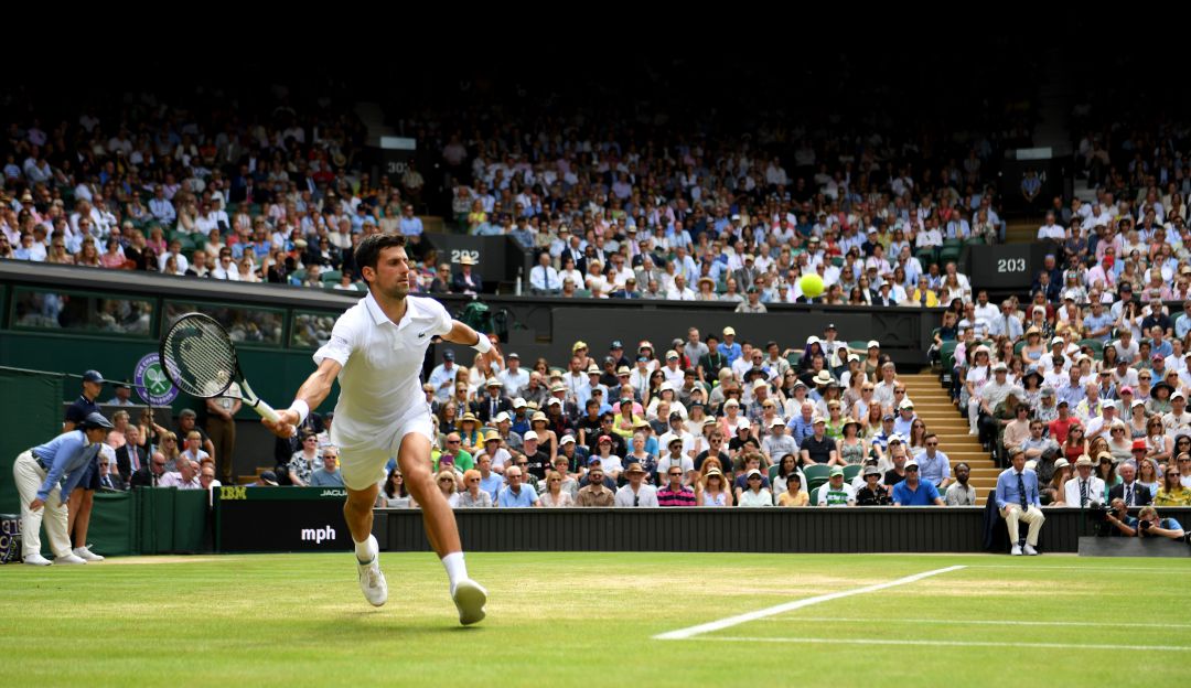 Djokovic wimbledon: Djokovic supera a un tímido Goffin
