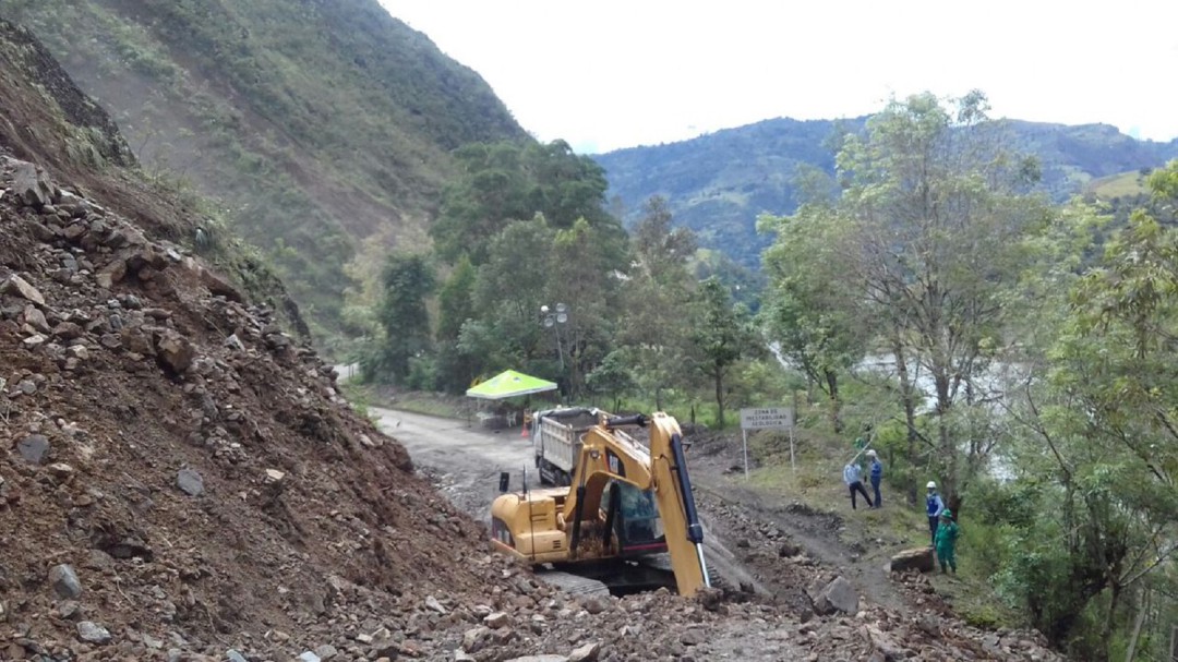 Lluvias provocaron emergencias en la vía alterna al llano por Boyacá