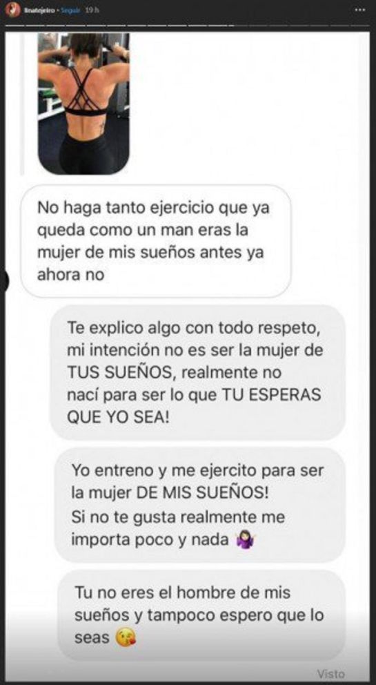 Lina Tejeiro responde a la críticas: Lina Tejeiro responde ante críticas de sus seguidores por su físico Lina Tejeiro responde a la críticas: Lina Tejeiro responde ante críticas de sus seguidores por su físico