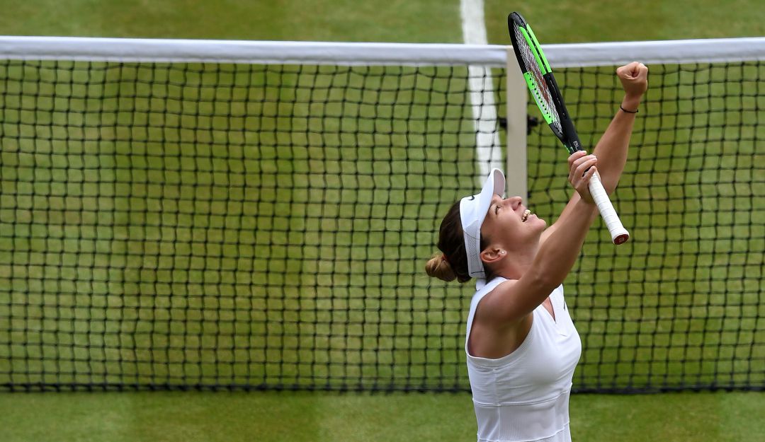 Wimbledon tenis femenino halep svitolina: Simona Halep disputará su primera final de Wimbledon