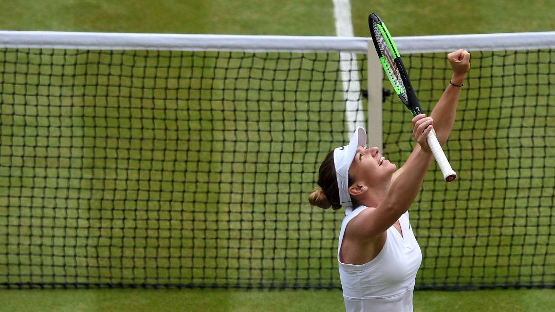 Simona Halep disputará su primera final de Wimbledon