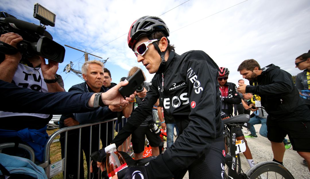 tour de francia geraint thomas: Geraint Thomas: "Pensé que iba a ser un día más difícil"