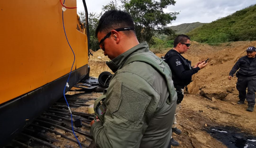 Minería ilegal en Cauca: Operativo contra la minería ilegal en el río Sambingo en el Cauca