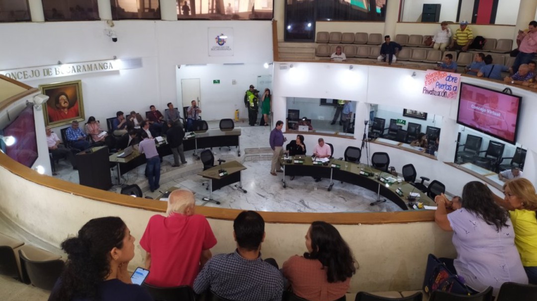 Sindicalista acusó a concejales de recibir "mermelada"