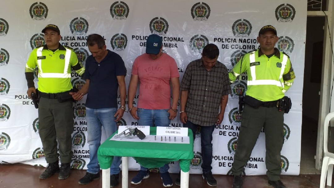 Capturados hombres armados en la vía Espinal –Natagaima en Tolima