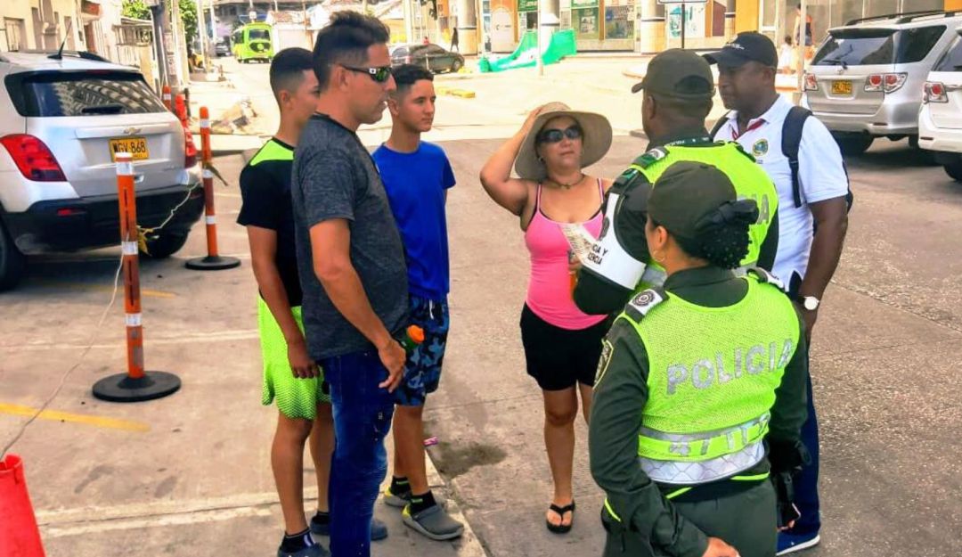 mendicidad en Cartagena: Controles contra la mendicidad en Cartagena no paran