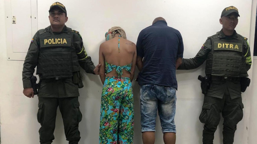 Capturan a dos personas por tráfico de armas en carreteras de Bolívar