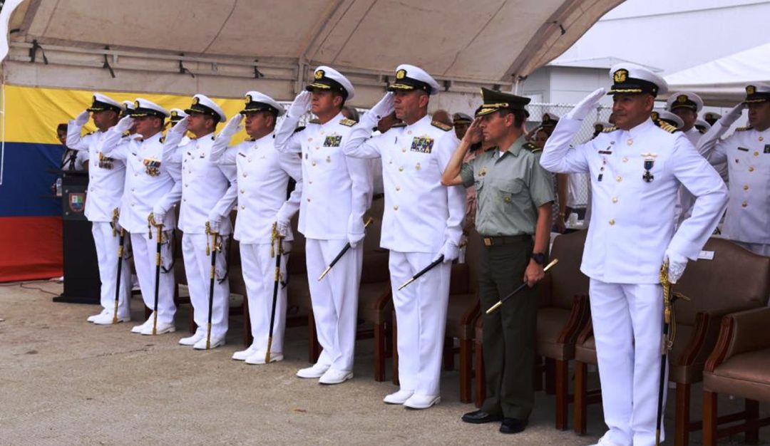 Relevos en la Armada Nacional: Armada presenta nuevo comandante de la flotilla de submarinos