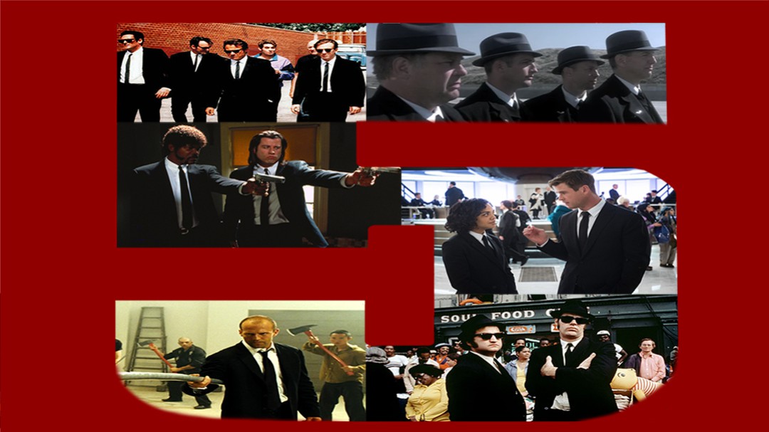 Top 5 de películas sobre personajes que siempre visten de negro