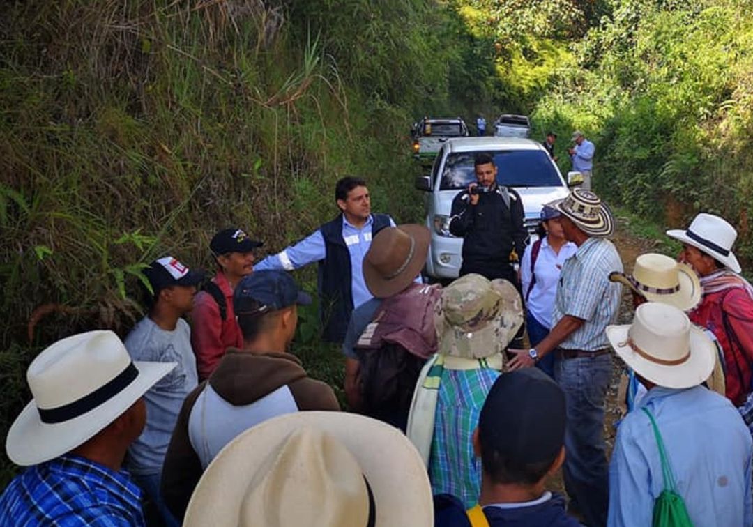 Contraloría y Corantioquia inspeccionan exploración minera en Jericó