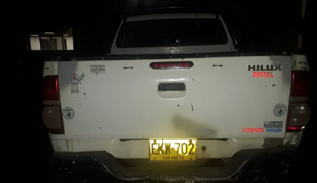 Heynder Palacios es atacado: Atacan camioneta del candidato a la Gobernación del Guaviare