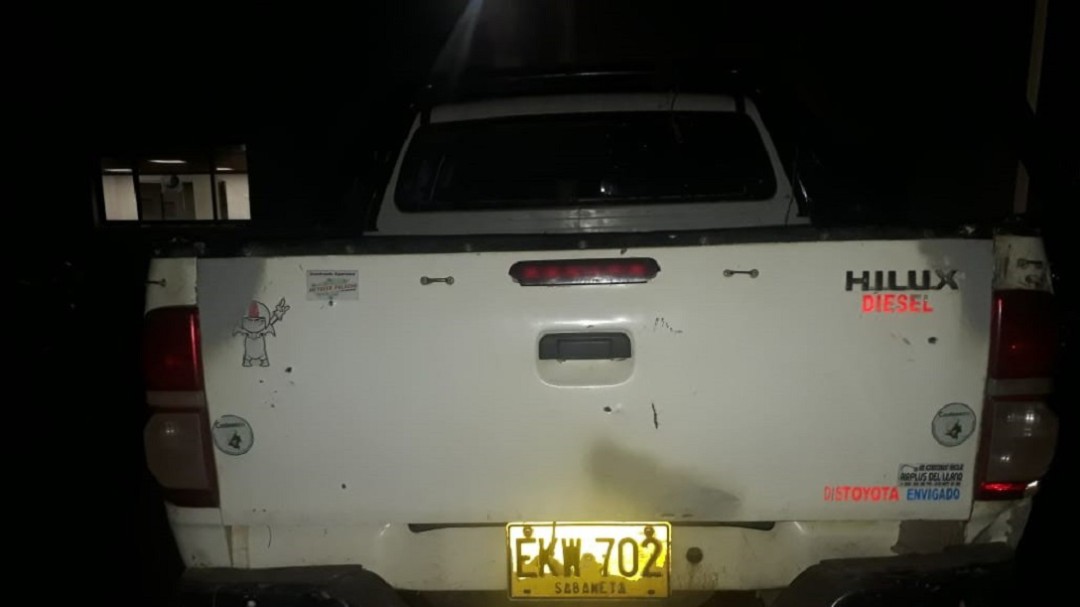 Atacan camioneta del candidato a la Gobernación del Guaviare