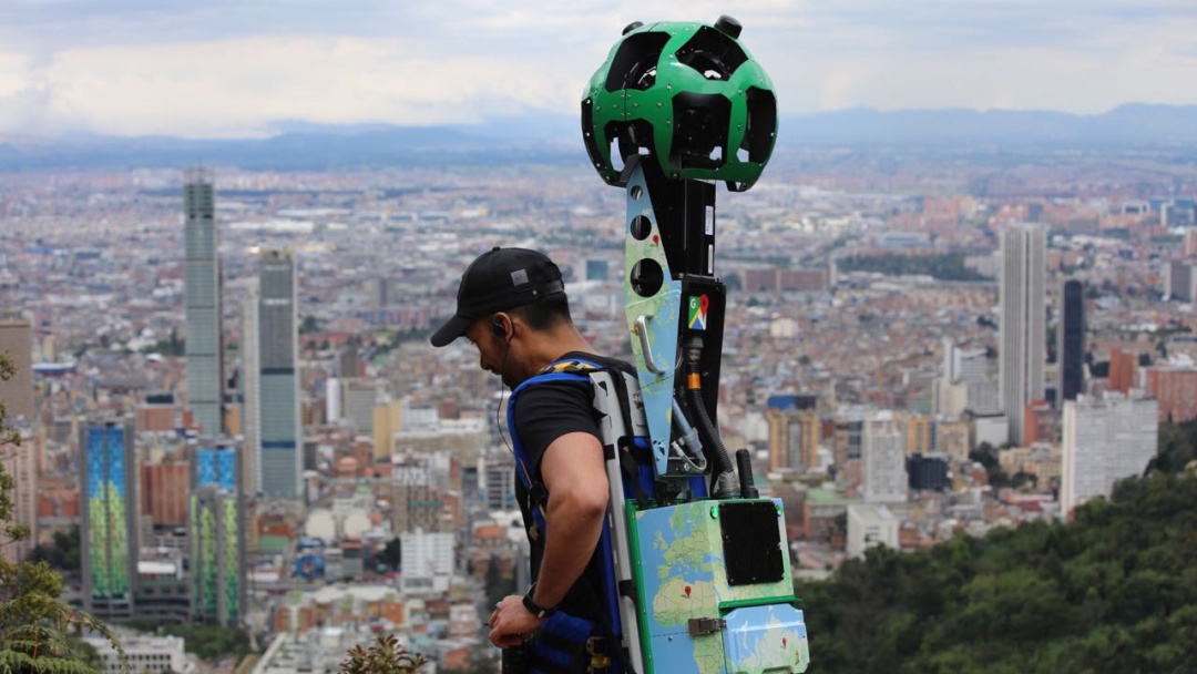Así se ve Bogotá a través de Google Street View