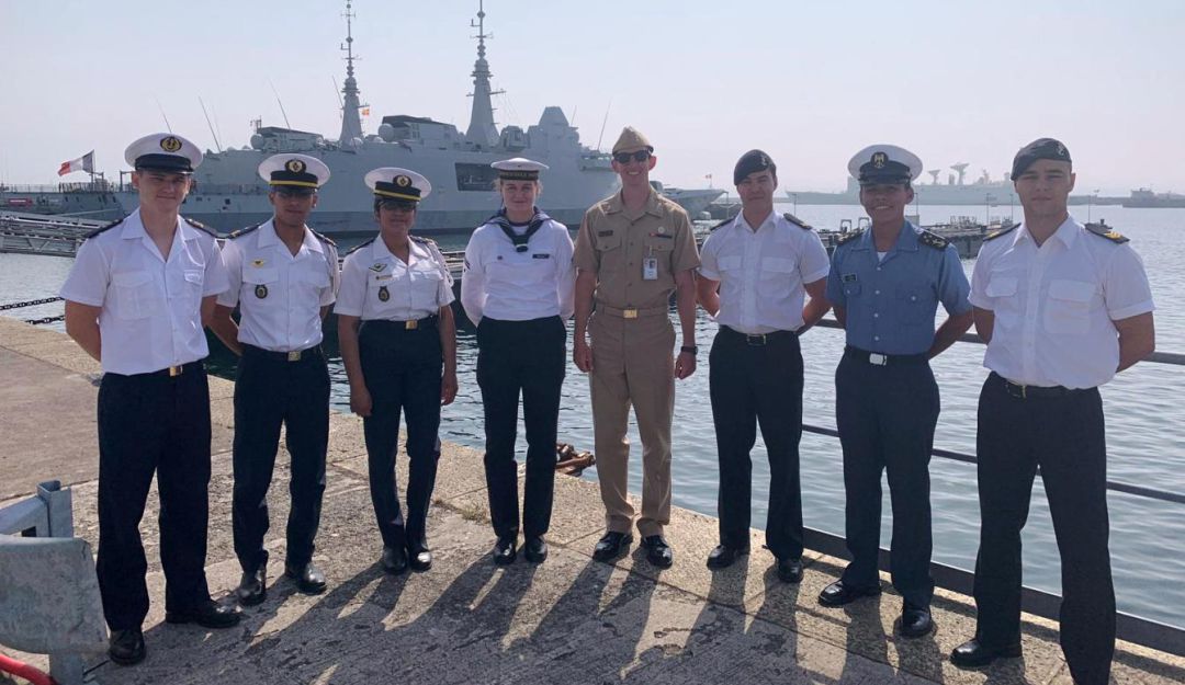 Cadetes en Colombia: Escuela Naval de Cartagena realiza intercambio con armada francesa