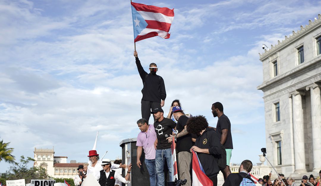 Manifestaciones en Puerto Rico