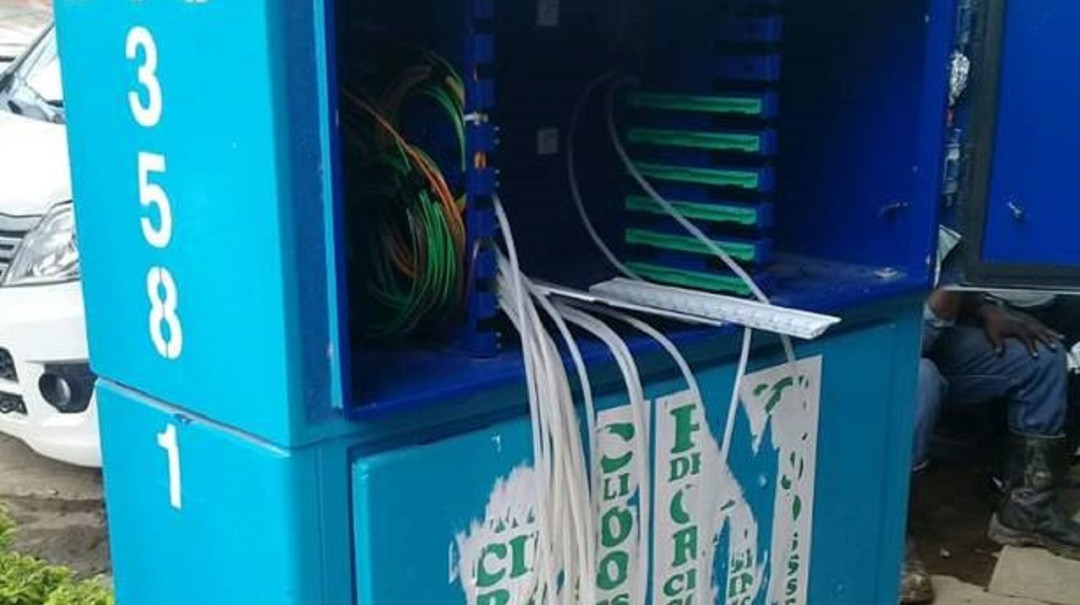 Hurto de cable afectó servicio de internet