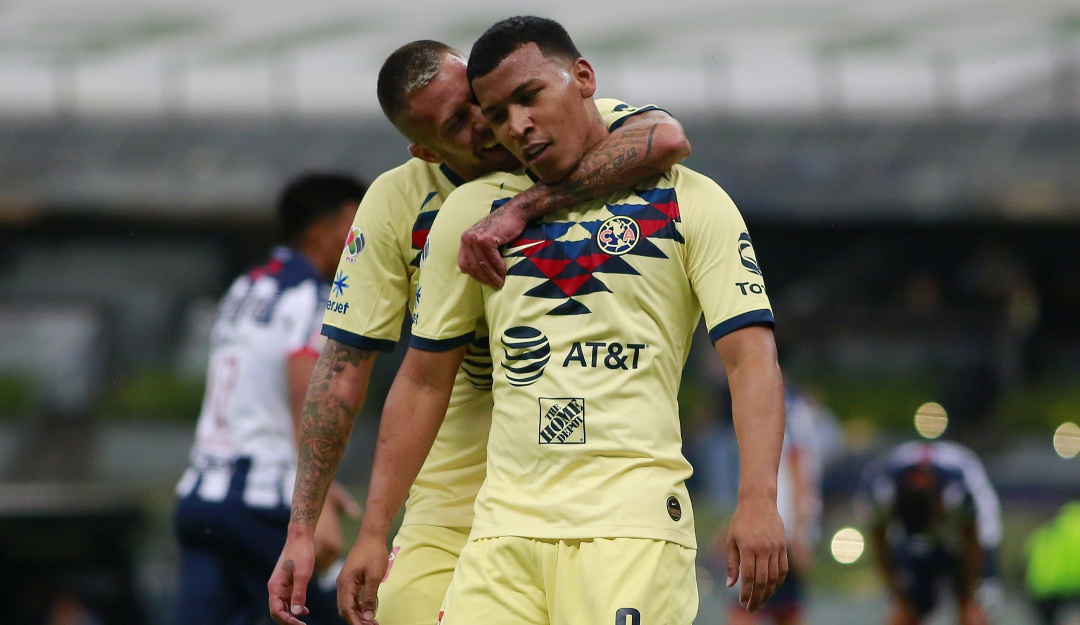 Roger Martínez Mathes Uribe América de México: Roger Martínez y Matheus Uribe marcaron en triunfo del América