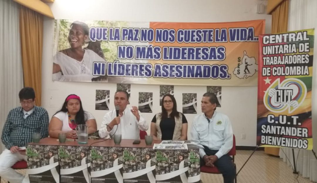 LIDERES SOCIALES SOCIALES AMENAZAS SANTANDER DOCENTES SINDICALISTAS: 75 líderes sociales han sido amenazados en Santander