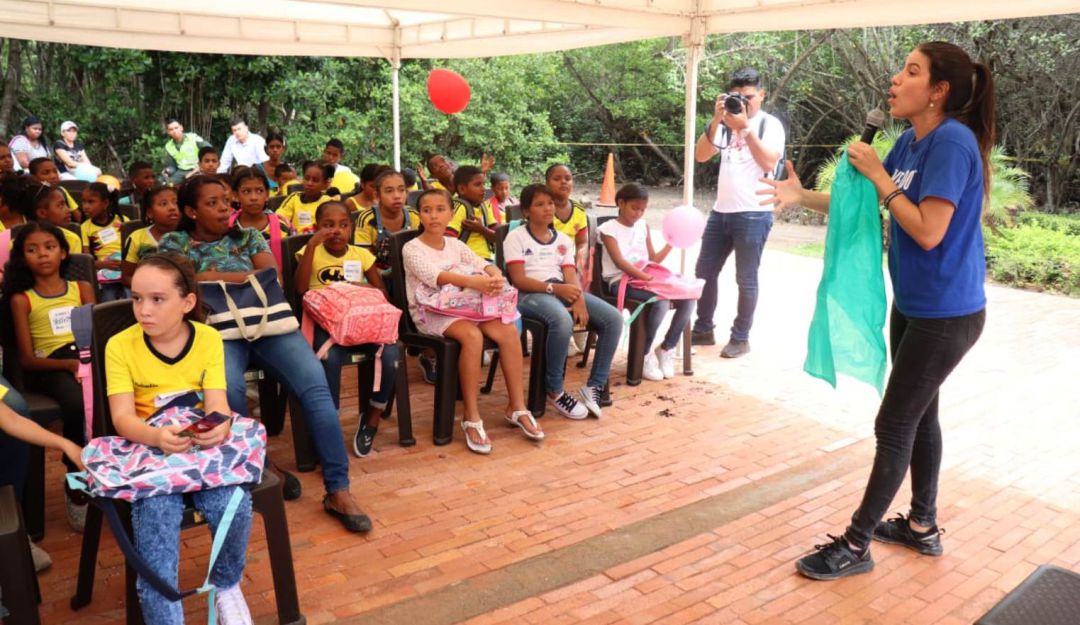 Jornadas pedagógica para niños en Cartagena: En Cartagena, niños de San Francisco participan en jornada de recreación