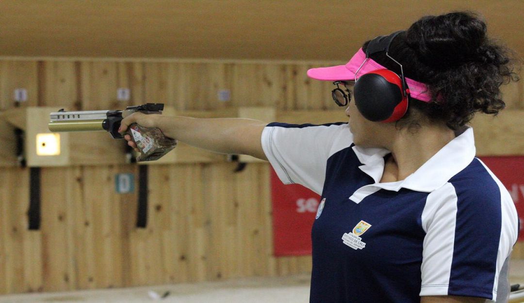 Deportista de tiro representa con honor a Cali en Juegos Departamentales