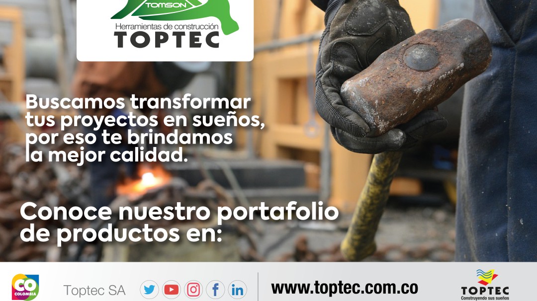 Toptec lanza su nueva línea de herramientas