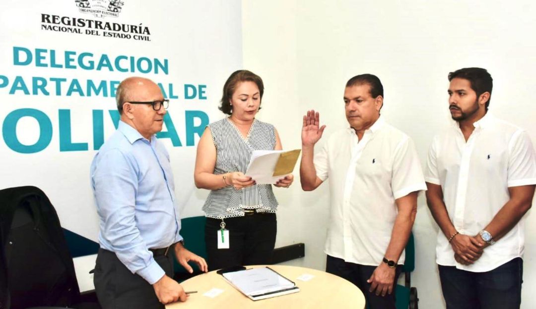 Luis Daniel Vargas Sánchez: Luis Daniel Vargas Sánchez ya es candidato a la Gobernación de Bolívar
