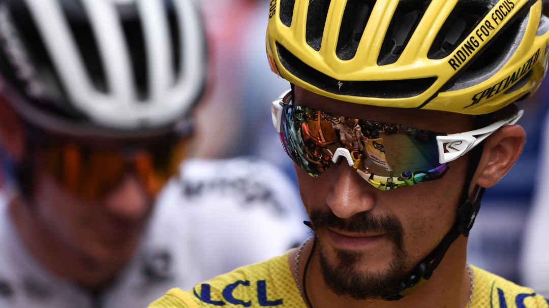 Alaphilippe: "Me ha superado un rival más fuerte que yo"