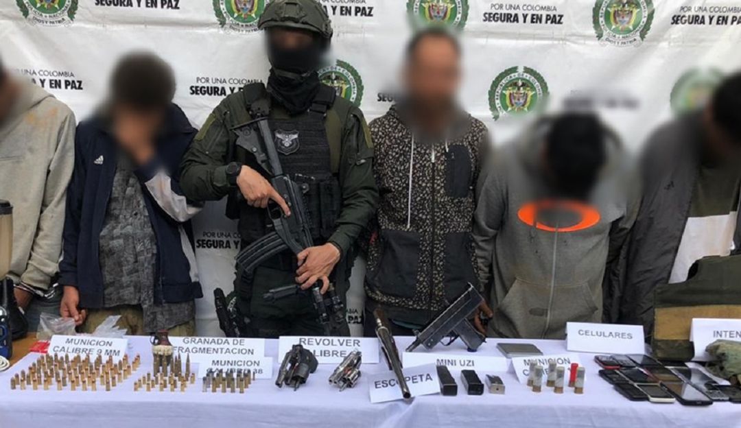 'Libertadores del Nordeste', Clan del Golfo, Capturas, Policia Antioquia: Capturados 12 delincuentes de la banda 'Libertadores del Nordeste'
